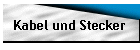 Kabel und Stecker